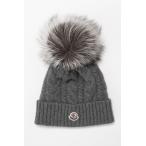モンクレール ニットキャップ ニット帽 9Z70301 A9328 グレー 2020年秋冬新作 MONCLER