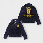 ショッピングアメカジ FFAジャケット　ファーマーズジャケット　ビンテージ風　ネイビー　紺色　アメカジ　コーデュロイ　M　L