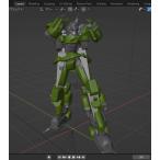  пластиковая модель с ощущением почтового заказа перемещение ...3D Robot [C01]Blender