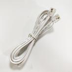 モジュラー ケーブル 電話線 0.2m 0.3m 0.5m 1m 1.5m 2m 3m 5m 8m 10m 白 ホワイト コード
