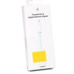 ( б/у )Thunderbolt - Giga bit Ethernet адаптер Apple MD463ZM A оригинальный товар превосходный товар 