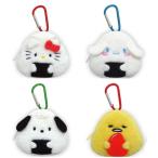  Sanrio герой z рисовый шарик онигири серии kalabina имеется кошелек для мелочи . сумка Sanrio сумка бардачок Kitty Chan товары Kitty Chan kala с навигацией сумка 