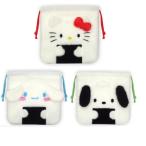  Sanrio герой z рисовый шарик онигири серии мешочек сумка Sanrio сумка бардачок Kitty Chan товары Kitty Chan kala с навигацией сумка Pochacco сумка 