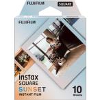  Fuji плёнка Cheki квадратное для плёнка Sunset 10 листов упаковка INS SQ SUNSET WW1