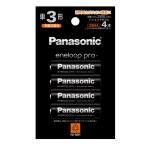 �p�i�\�j�b�N Panasonic �j�b�P�����f�d�r eneloop PRO �G�l���[�vPRO �P3�`�[�d�r4�{(�n�C�G���h���f��) BK-3HCD/4H