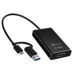 J5 create J пять klieitoUSB 4K HDMI сбор адаптор JVA11(USB A/Type-C обе соответствует USB-C+USB-A подключение - порт :HDMI)