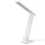 OHM ом электро- машина LEDtes зажим (JIS A форма соответствует /3 -ступенчатый style свет / днем белый цвет /420 lm/5W/USB источник питания / белый )DS-LS20USB-W