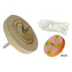 絵の具や油性マーカーで着色鉄芯ゴマ 無着色 φ60　2436　知育玩具　4521718024363