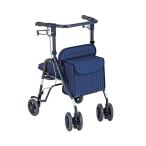 島製作所 シルバーカー シンフォニーSP　格子紺　4945528178465