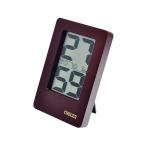 天然木デジタル温湿度計　ブラウン　CR-2200C　4955286808870