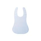 かびにくい食事用エプロン（ポケットタイプ）　ブルー 　4589638291326