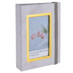 ナカバヤシ Nakabayashi チェキ用ポケットアルバム 20枚収納 大理石風 ホワイト A-CK-201-W