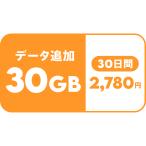 povo2.0 Giga Charge карта данные дополнение 30GB 30 дней 