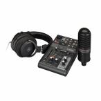 [新品] YAMAHA ライブストリーミングパック AG03MK2 B 黒 LSPK ミキサー・ヘッドホン・マイク 配信セット 4957812677295