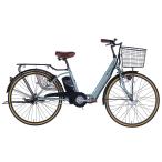 21テクノロジー 電動アシスト自転車 26インチ 折りたたみ機能 軽量設計 AO260-MG【マットグレイ】【自転車】