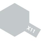 タミヤ エナメル塗料 X-11 クロムシルバー（つやあり）（V0175)