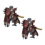 送料無料◆SYNERGENEX (シナジネクス) トランスフォーマー モンスターハンター コラボ リオレウスプライム 2個セット タカラトミー T-SPARK 【未定予約】