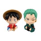 ショッピングメガハウス 再販 るかっぷ ONE PIECE 2種セット (モンキー・D・ルフィ/ロロノア・ゾロ) メガハウス フィギュア 【9月予約】