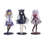 送料無料◆星空鉄道とシロの旅 ノワール ねり カルハ コンプリートセット 初回特典付き 月見草 SUNDROPS 1/7 フィギュア 【1月予約】