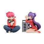 ショッピングメガハウス 送料無料◆G.E.M.シリーズ TVアニメ「らんま1/2」 2種セット (てのひららんま/てのひらシャンプー) メガハウス フィギュア 【2月予約】