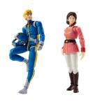 G.M.G. COLLECTION 11/12 機動戦士ガンダム 地球連邦軍 2種セット (スレッガー・ロウ ノーマルスーツVer./ミライ・ヤシマ) メガハウス フィギュア 【1月予約】