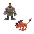 ショッピングFINAL FINAL FANTASYVII ポリゴンソフビ 2種セット (バレット・ウォーレス/レッド13) スクウェア・エニックス フィギュア 【3月予約】