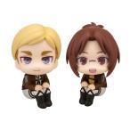 送料無料◆るかっぷ 進撃の巨人 2種セット (ハンジ・ゾエ/エルヴィン・スミス) メガハウス フィギュア 【7月予約】