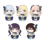 送料無料◆BanG Dream！ ぬいぐるみ Morfonica 5種セット (倉田 ましろ/桐ヶ谷 透子/広町 七深/二葉 つくし/八潮 瑠唯) グッドスマイルカンパニー 【6月予約】