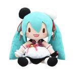 初音ミク パンダ饅頭 ふわぷち ぬいぐるみ(LL) セガ フェイブ 【12月予約】