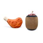 ショッピングモンスターハンター モンスターハンターワイルズ ぬいぐるみ 2種セット (こんがり肉ぬいぐるみ/小タル爆弾ぬいぐるみ) カプコン 【3月予約】