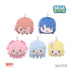 ショッピングミク 送料無料◆プロジェクトセカイ カラフルステージ！ feat. 初音ミク ふわぷち フェイスポーチ 5種セット(花里みのり/桐谷遥/他) セガ フェイブ 【5月予約】