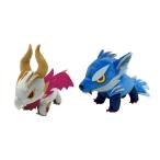 送料無料◆モンスターハンター モンでふぉ ぬいぐるみ 2種セット (メル・ゼナ/ルナガロン) カプコン 【8月予約】