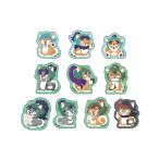 エンスカイ 忍たま乱太郎 どうぶつフォーゼ フレークシール 壱ノ段 デザイン10種×各4枚入り 【4月予約】