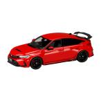 ホビージャパン 1/43 ホンダ シビック TYPE R (FL5) RACING BLACK Package 純正オプション装着車 フレイムレッド ミニカー HJD431004R 【11月予約】