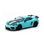 ターマック ポルシェ・ケイマン GT4 RS (ミントグリーン) 新金型 ミニカー T64S-022-MG 【9月予約】