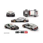 MINI-GT KAIDO HOUSE × MINI GT 1/64 Toyota AE86 スプリンタートレノ Kaido Street V2 (右ハンドル) ミニカー KHMG218 【10月予約】