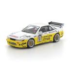 POP RACE 1/64 パンデム シルビア S13 2020 D1仕様 ライトイエロー/ホワイト ミニカー PR640361 【2月予約】