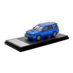 ハイストーリー 1/43 スバル・フォレスター XT WR-Limited (2004) WRブルー・マイカ ミニカー HS515BL 【10月予約】