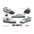 MINI-GT 1/64 Nissan シルビア S13-R KAIDO WORKS V1 (右ハンドル) ミニカー KHMG232 【1月予約】