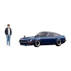 送料無料◆イグニッションモデル 1/18 NISSAN フェアレディZ (S30) ブルー 湾岸ミッドナイト 悪魔のZ With 朝倉アキオ ミニカー IG3591 【2月予約】