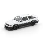 POP RACE 1/64 RWB AE86 ホワイト/ブラック / RWB AE86 WHITE BLACK ダイキャスト ミニカー PR640496 【未定予約】