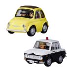  бесплатная доставка * Takara Tommy T-SPARK Qbireji Lupin III kali мужской Toro. замок миникар ( Fiat 500/ Nissan Bluebird патрульная машина ) комплект товар [5 месяц предварительный заказ ]