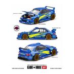 MINI-GT 1/64 スバル インプレッサ WRX STI KAIDO WORKS V1(右ハンドル) ミニカー KHMG318 【未定予約】