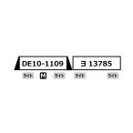 送料無料◆A3086 マイクロエース 東武鉄道 DE10-1109+ヨ13785 2両セット Nゲージ 鉄道模型 【未定予約】