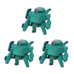 送料無料◆キャビコ チョイプラ 装甲騎兵ボトムズ ファッティー コバルトグリーン プラモデル 3個セット MIM-026-FTS 【12月予約】