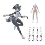  бесплатная доставка * Aoshima .. pra 3 вида комплект gray oo kami+ arm & нога детали 01( gray oo kami цвет ) +hito детали ( цвет B) [6 месяц предварительный заказ ]