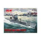 再販 ICM 1/144 ドイツ Uボート タイプIIB 1943年 プラモデル S010 【7月予約】