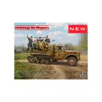送料無料◆ICM 1/35 Sd.Kfz.3b w/ 2cmFlak38＆クルー プラモデル 35407 【4月予約】