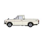  Hasegawa 1/32 Datsun Sunny грузовик (B121) средний период type Short корпус ( белый ) совершенно новый золотой type пластиковая модель EM02-M-WH [12 месяц предварительный заказ ]