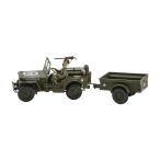 ハセガワ 1/24 1/4トン 4×4 トラック トレーラー付 新規デカール プラモデル 20855 【12月予約】